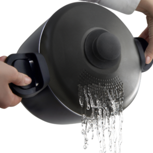Pentola con coperchio scolapasta SCOLI' - Fuoco & Idee