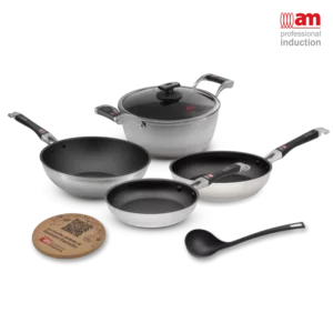 Linea Chef: Batteria 6 pezzi + sottopentola in omaggio