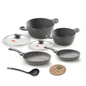 Cuore di Pietra: Batteria 7 pezzi + sottopentola in omaggio