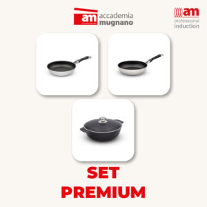 Set 2 padelle chef 24 + 28 cm + Cocò 24 cm