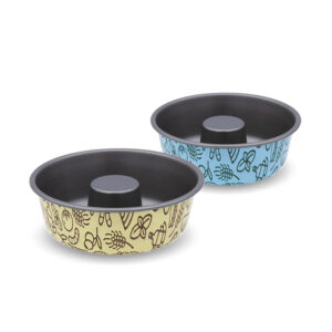 Set 2 teglie forma ciambella per friggitrice ad aria - AirFry