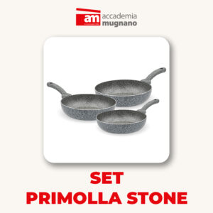 Tris padelle 20/24/28 cm - Primolla Stone